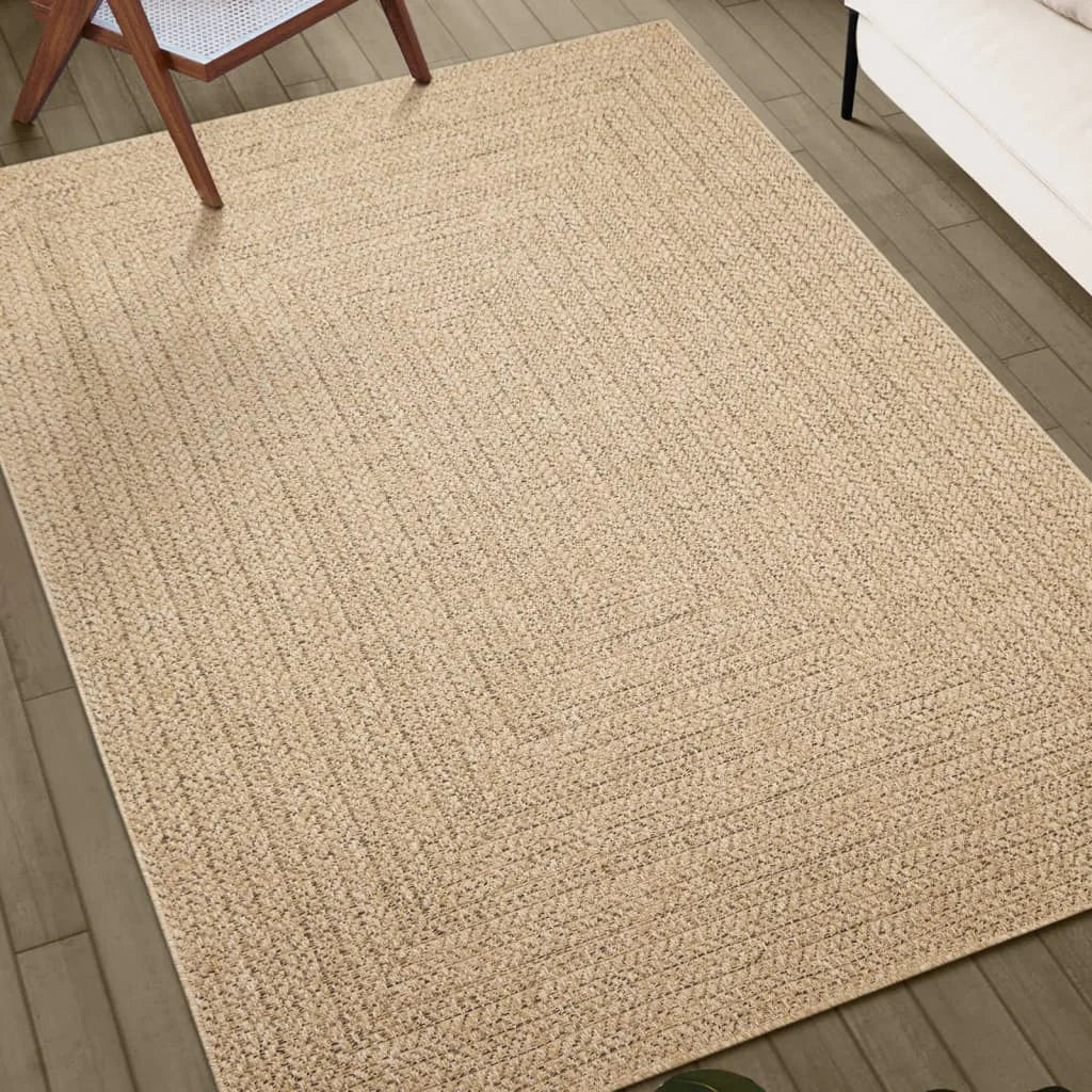 outdoor teppich jute