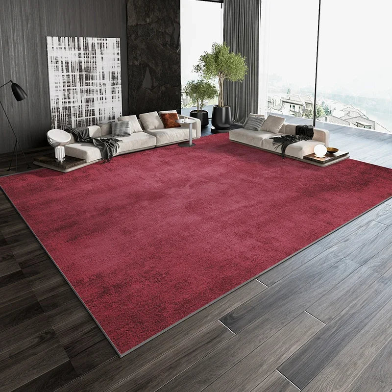 roter teppich wohnzimmer 120x160cm