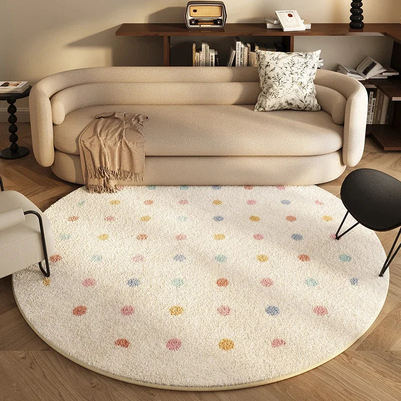 runde teppiche für kinderzimmer 80x80cm