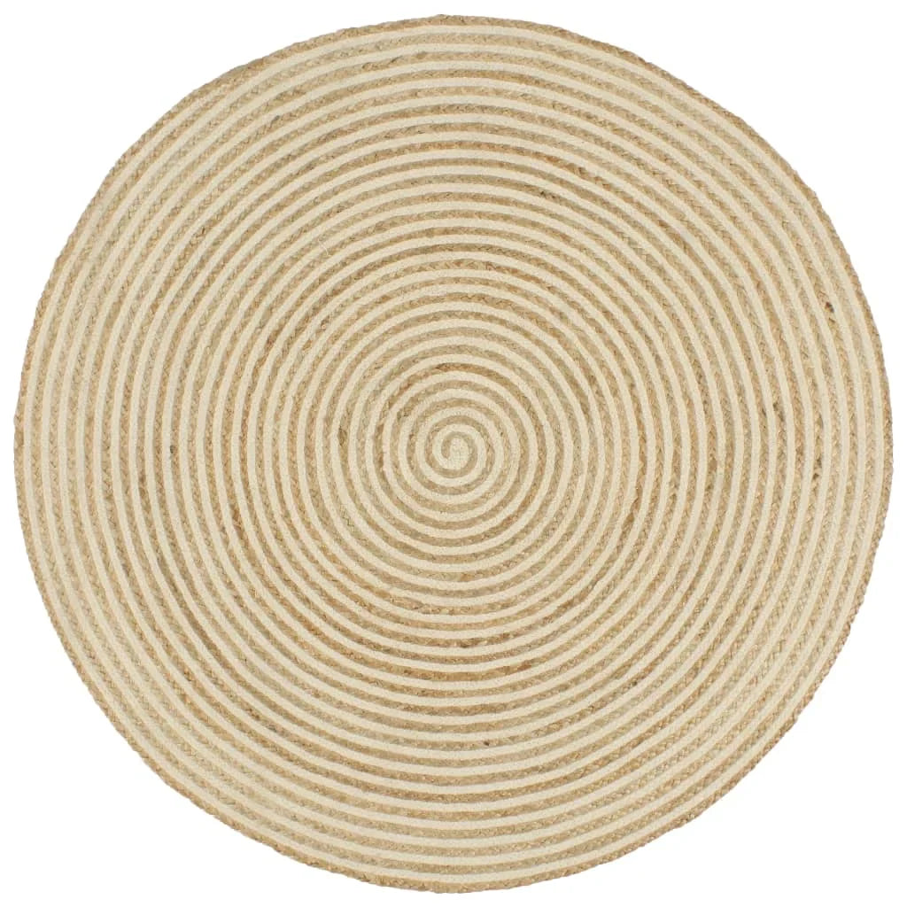 runder jute teppich