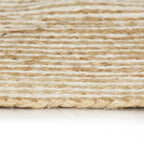 runder jute teppich
