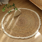 runder teppich jute 80cm