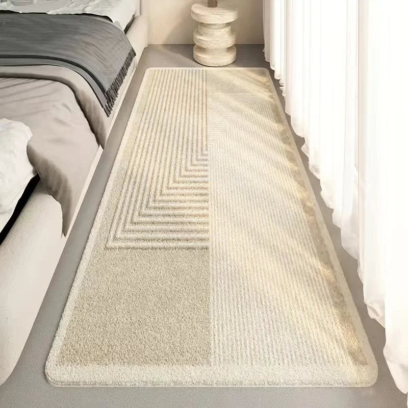 schlafzimmer bettvorleger