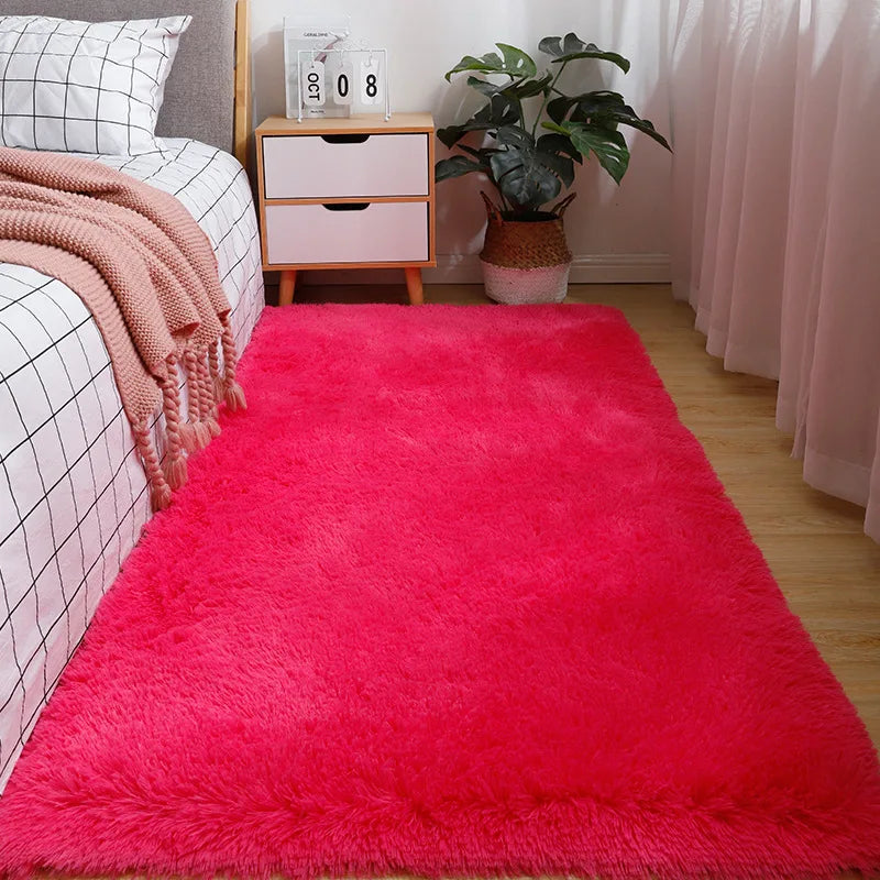 schlafzimmer roter teppich 40x60cm