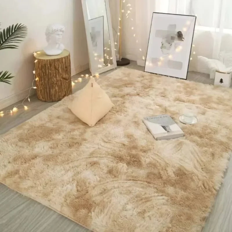shaggy teppich beige 40x60cm