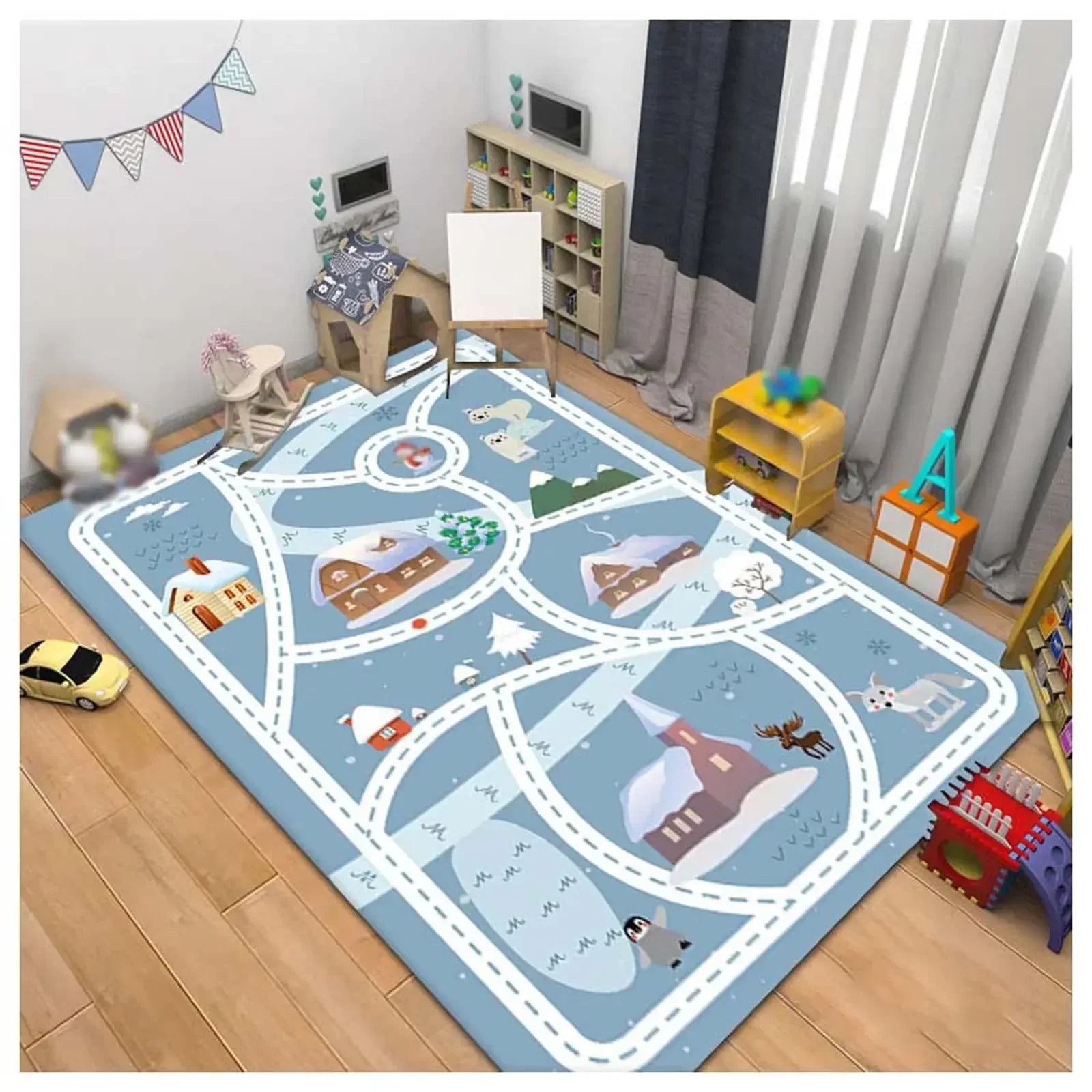 spielzeugteppich auto 40x60cm