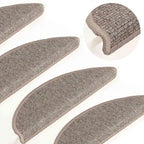 teppich auf treppenstufen Beige