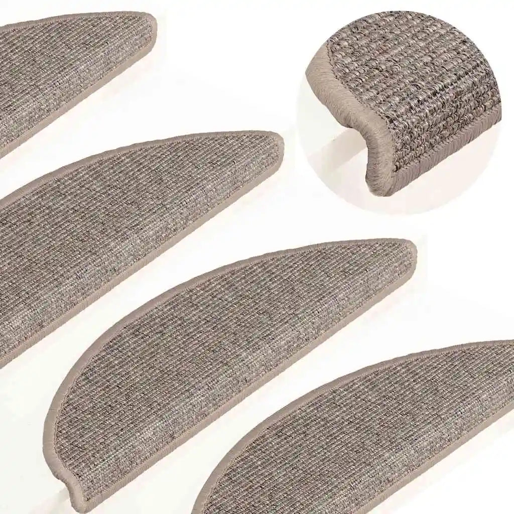teppich auf treppenstufen Beige