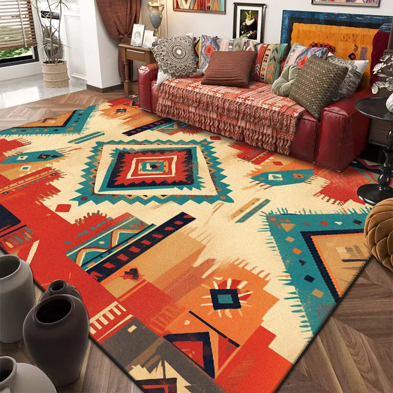 teppich beige boho 60x90cm