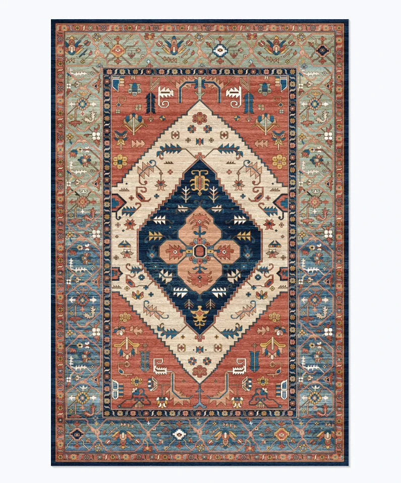 teppich bunt vintage 80x120cm