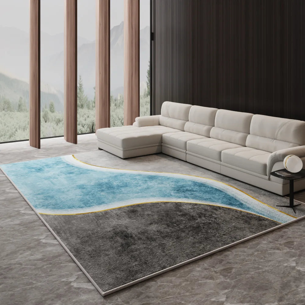 teppich esszimmer waschbar 80x120cm