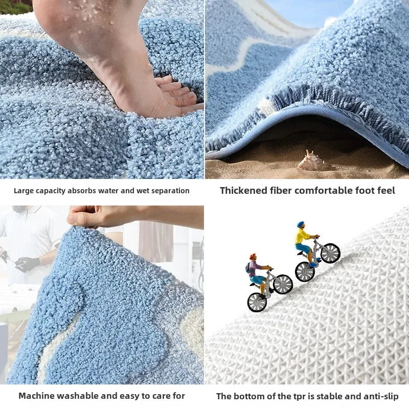 teppich für badezimmer