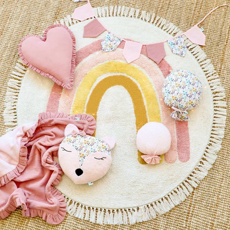 teppich kinderzimmer rund 60x60cm