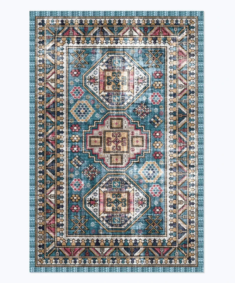 teppich patchwork vintage 80x120cm