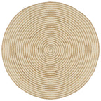 teppich rund jute