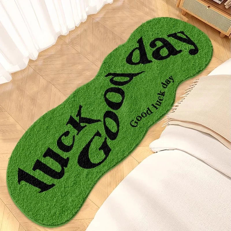 teppich schlafzimmer grün 40x120cm