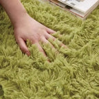 teppich shaggy grün 160x80cm
