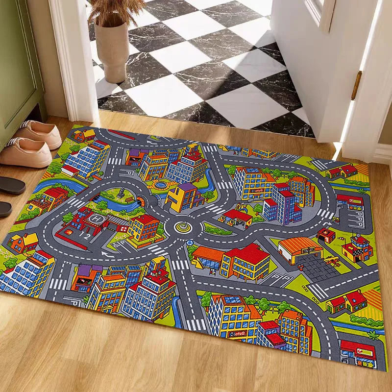teppich straßen 40x60cm