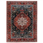 teppich vintage rot 80x120cm