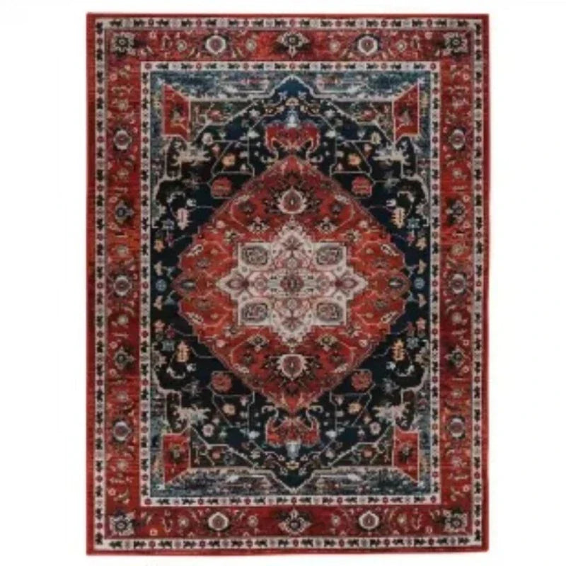 teppich vintage rot 80x120cm