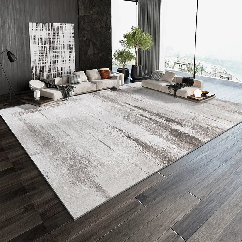 teppich wohnzimmer grau 120x160cm