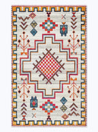 vintage teppich beige 80x120cm