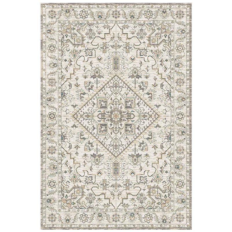 vintage teppich creme 80x120cm