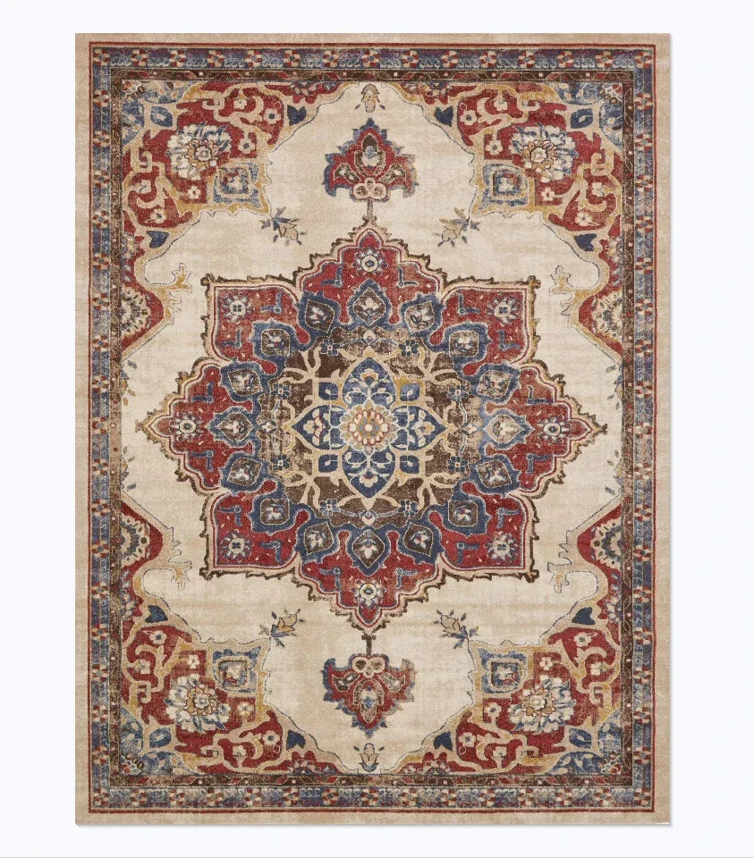 vintage teppich grau 80x160cm